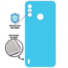 Capa Motorola Moto E7 Power - Cover Protector Azul Água